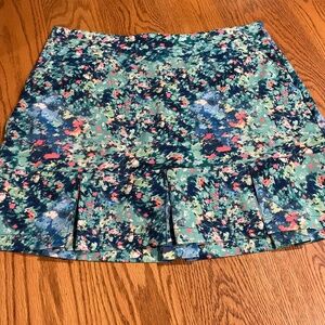 Lady Hagen golf skort size 14 Monet like print